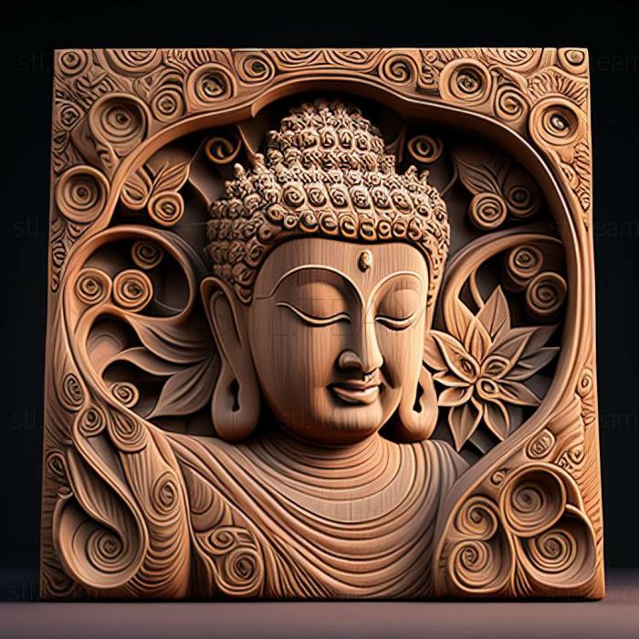 3D model Buddha (STL)